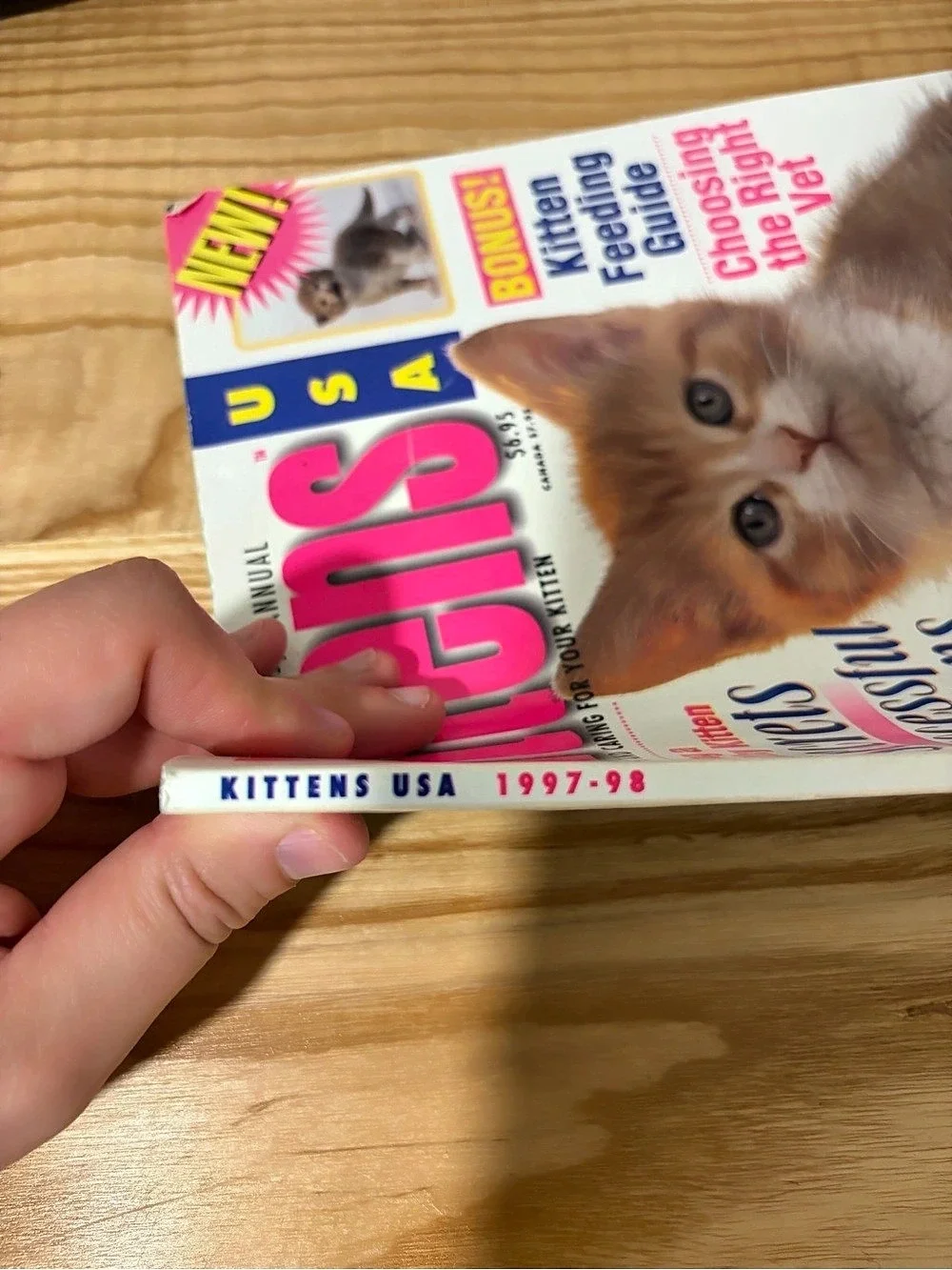 Kittens USA 1997-98 Annual vintage Magazine